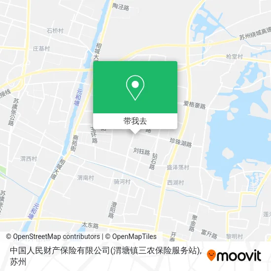 中国人民财产保险有限公司(渭塘镇三农保险服务站)地图