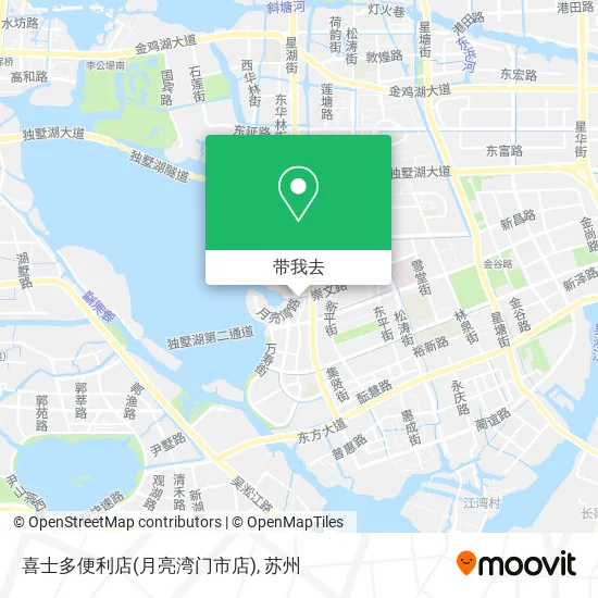 喜士多便利店(月亮湾门市店)地图