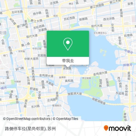 路侧停车位(星尚邻里)地图