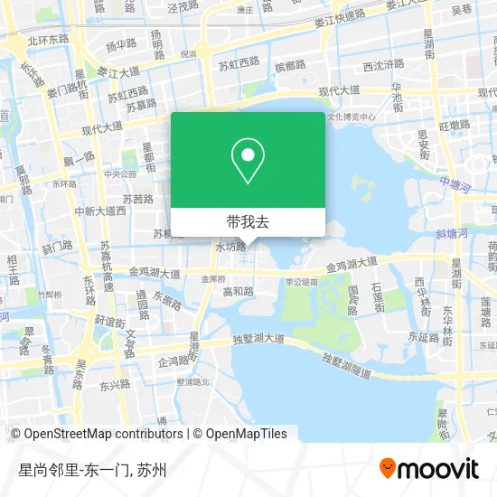 星尚邻里-东一门地图