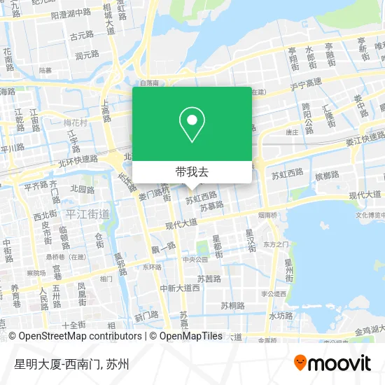 星明大厦-西南门地图