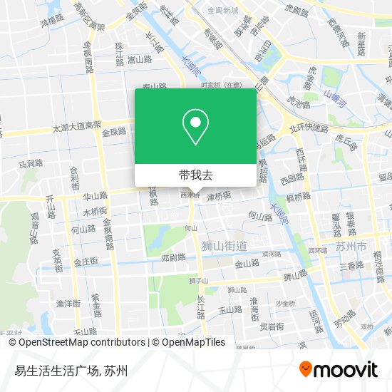 易生活生活广场地图