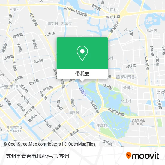 苏州市青台电讯配件厂地图