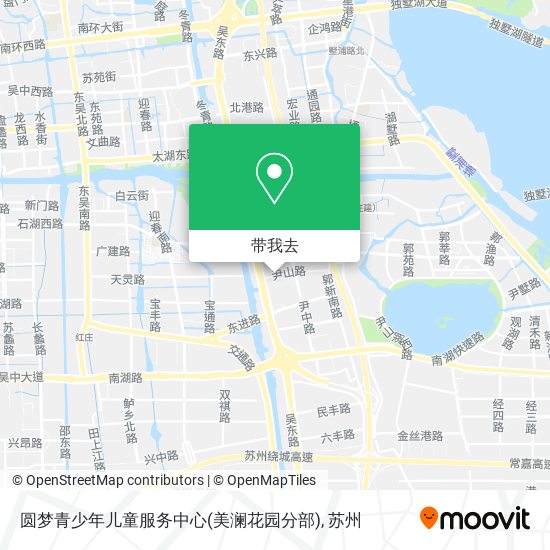圆梦青少年儿童服务中心(美澜花园分部)地图