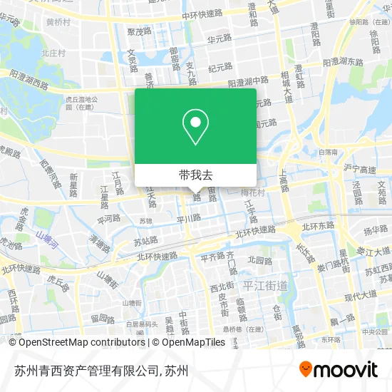 苏州青西资产管理有限公司地图
