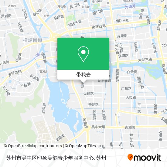苏州市吴中区印象吴韵青少年服务中心地图