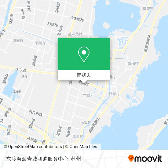 东渡海派青城团购服务中心地图