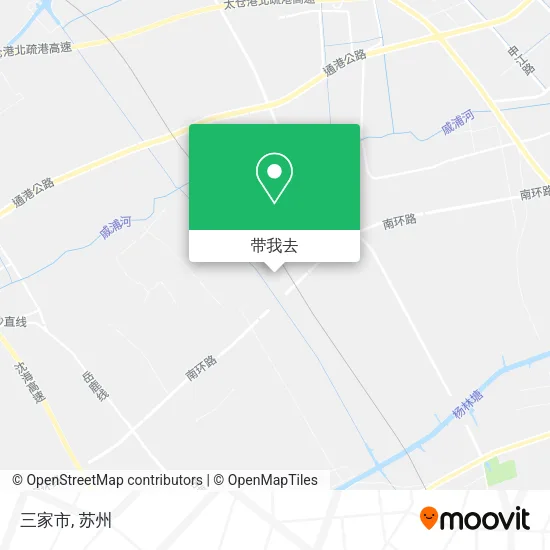 三家市地图