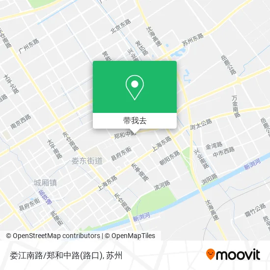 娄江南路/郑和中路(路口)地图