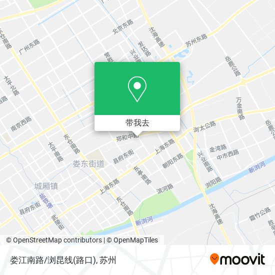 娄江南路/浏昆线(路口)地图