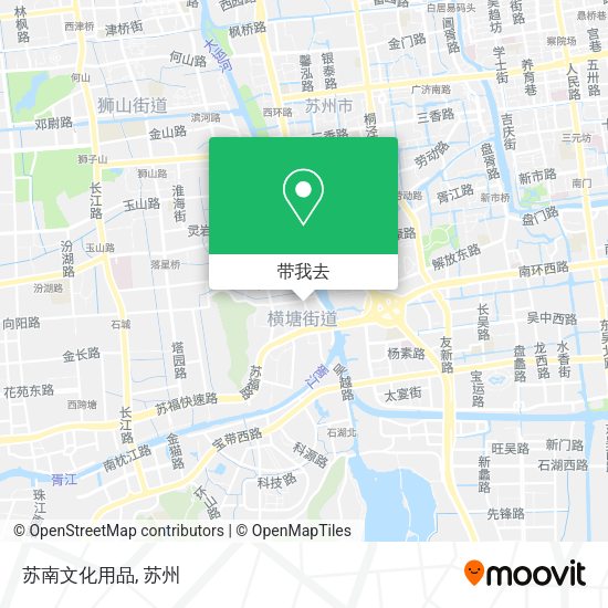 苏南文化用品地图
