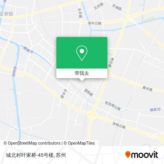 城北村叶家桥-45号楼地图