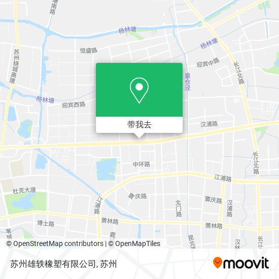 苏州雄轶橡塑有限公司地图