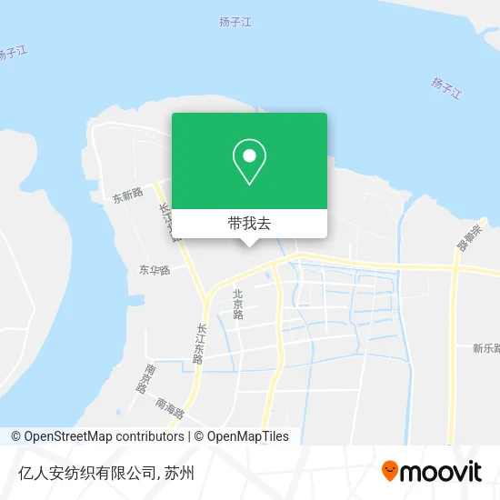 亿人安纺织有限公司地图