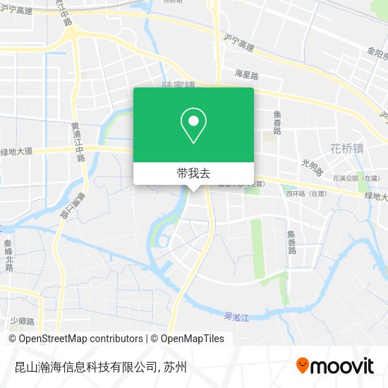 昆山瀚海信息科技有限公司地图