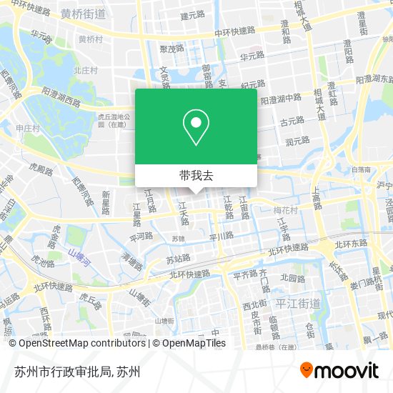 苏州市行政审批局地图