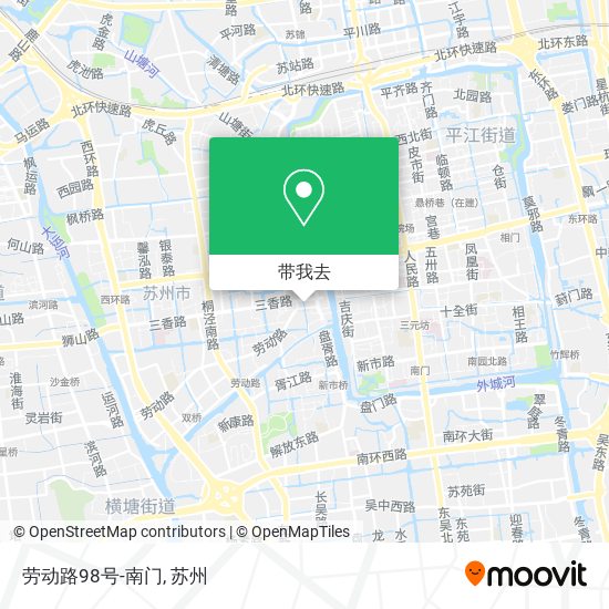 劳动路98号-南门地图