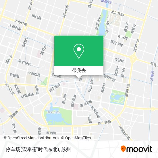 停车场(宏泰·新时代东北)地图