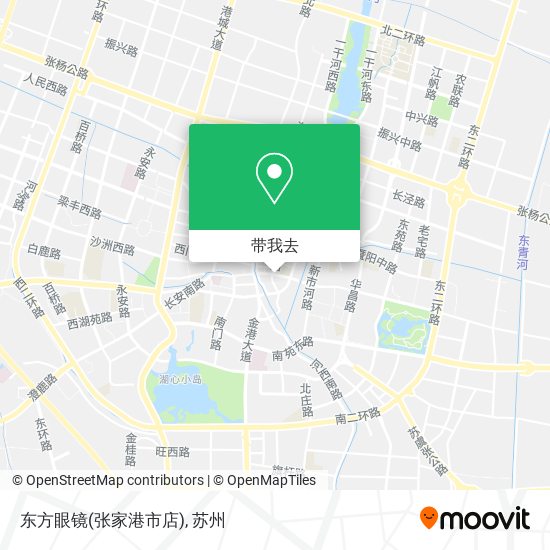 东方眼镜(张家港市店)地图
