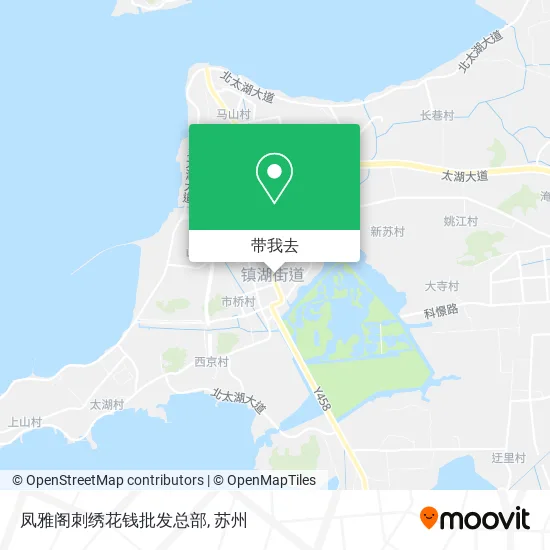 凤雅阁刺绣花钱批发总部地图