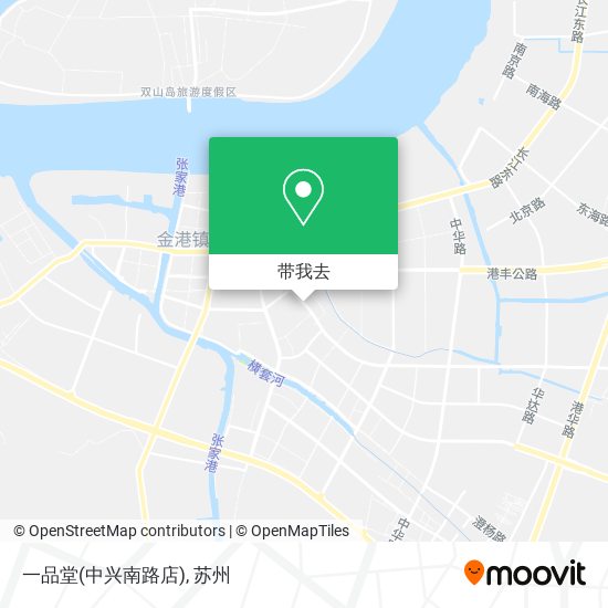 一品堂(中兴南路店)地图