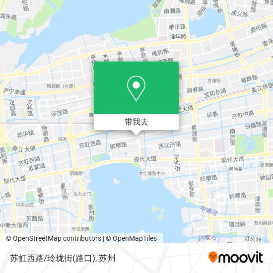 苏虹西路/玲珑街(路口)地图