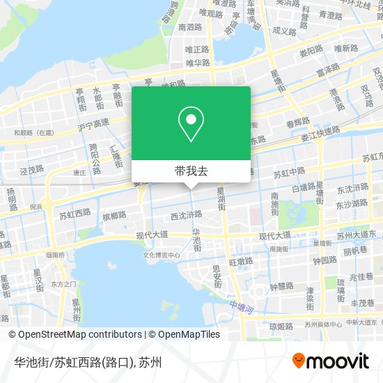 华池街/苏虹西路(路口)地图