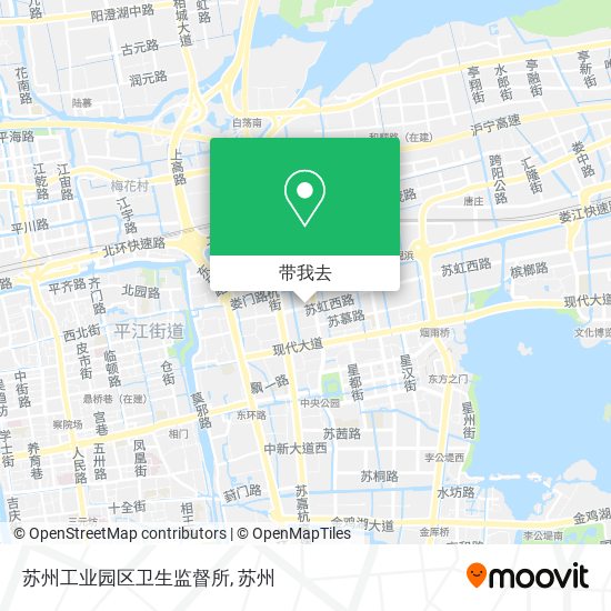 苏州工业园区卫生监督所地图