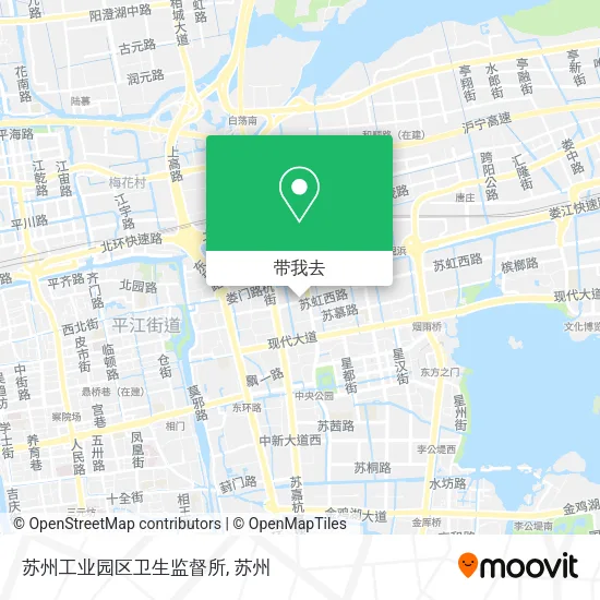 苏州工业园区卫生监督所地图