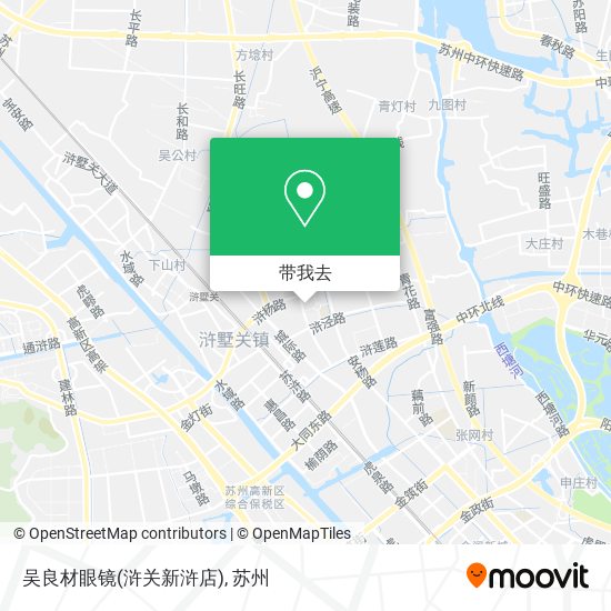 吴良材眼镜(浒关新浒店)地图