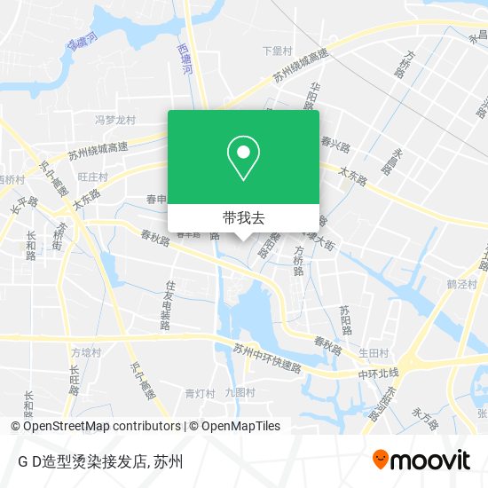 G D造型烫染接发店地图