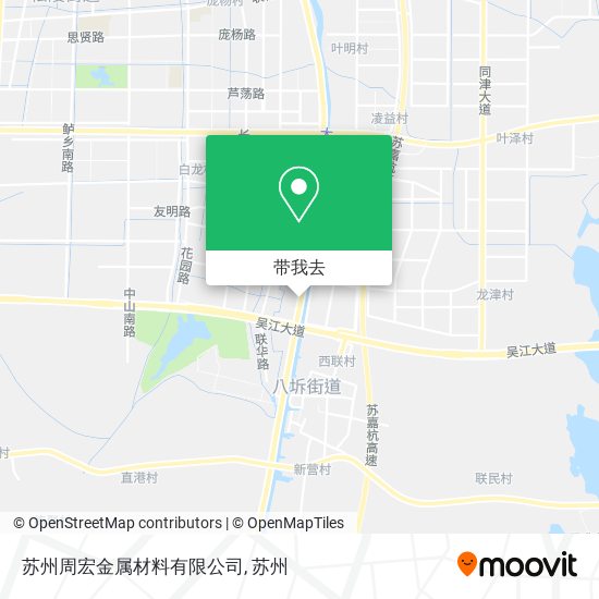 苏州周宏金属材料有限公司地图