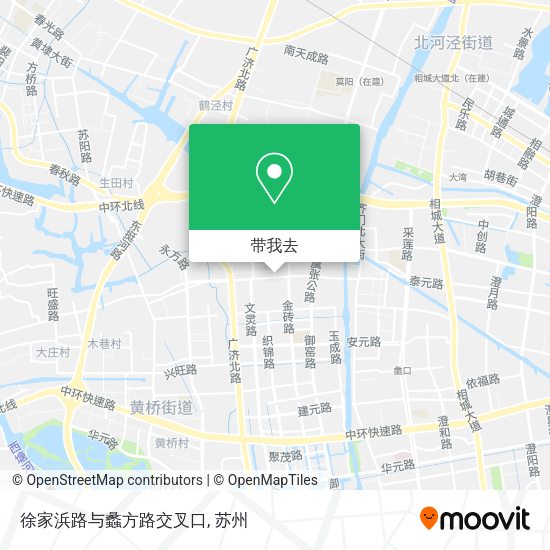 徐家浜路与蠡方路交叉口地图