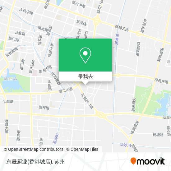 东晟厨业(香港城店)地图