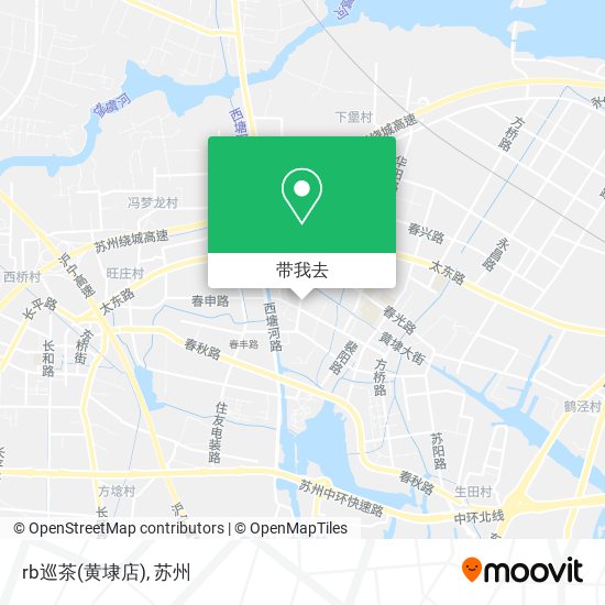 rb巡茶(黄埭店)地图