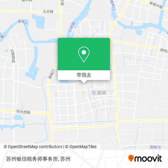 苏州银信税务师事务所地图