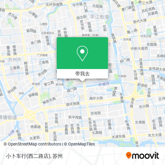小卜车行(西二路店)地图