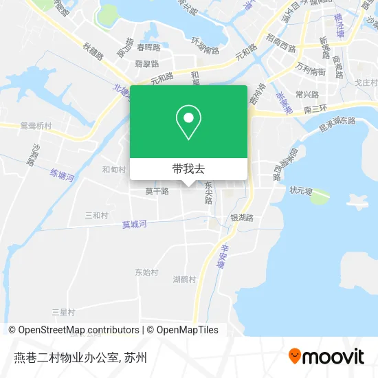 燕巷二村物业办公室地图