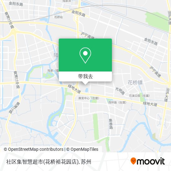 社区集智慧超市(花桥裕花园店)地图