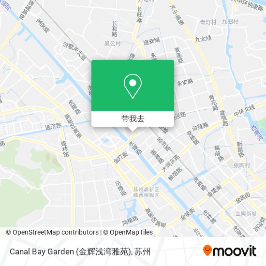 Canal Bay Garden (金辉浅湾雅苑)地图