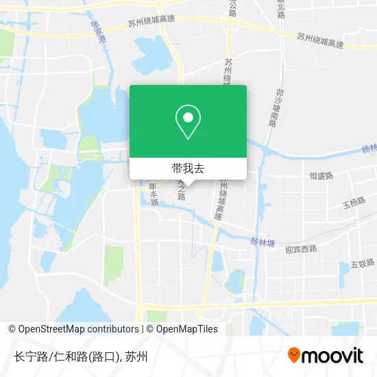 长宁路/仁和路(路口)地图