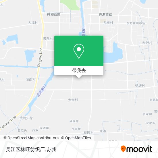 吴江区林旺纺织厂地图