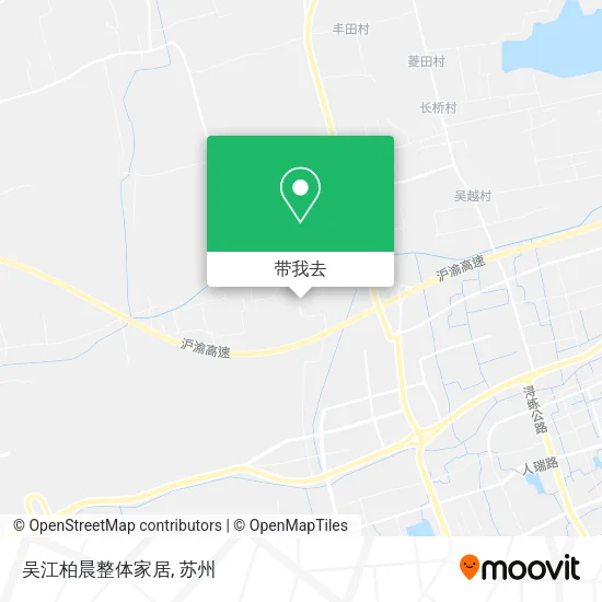 吴江柏晨整体家居地图