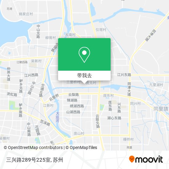 三兴路289号225室地图