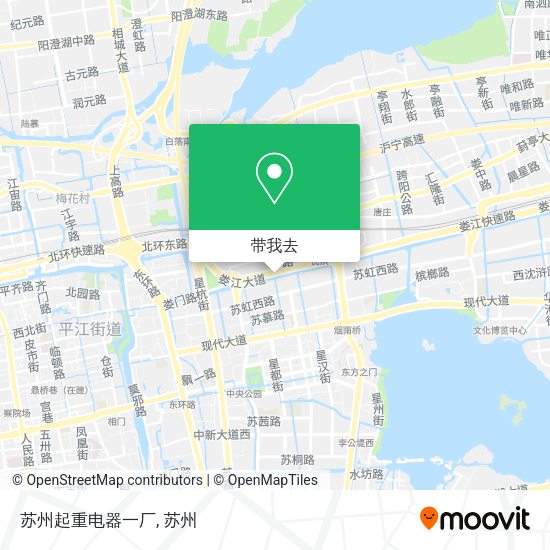 苏州起重电器一厂地图