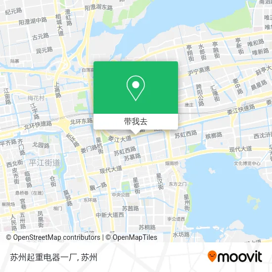 苏州起重电器一厂地图