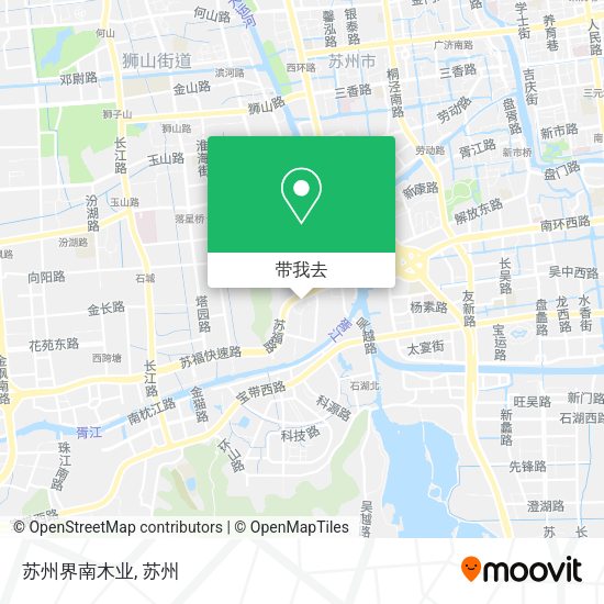 苏州界南木业地图
