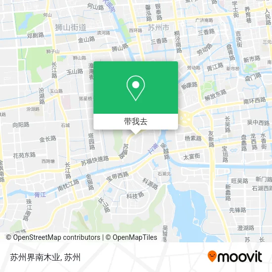 苏州界南木业地图