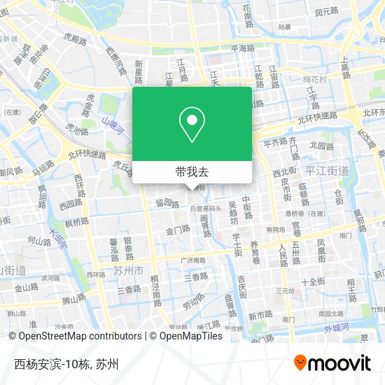 西杨安滨-10栋地图