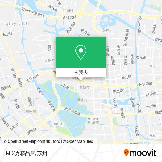 MIX秀精品店地图